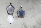 Tibetaanse Kalachakra hanger / doosje
